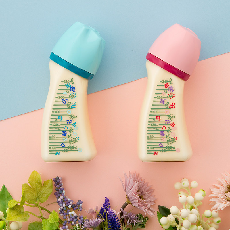 Betta奶瓶宽口径PPSU材质240ml弧形宝宝奶瓶