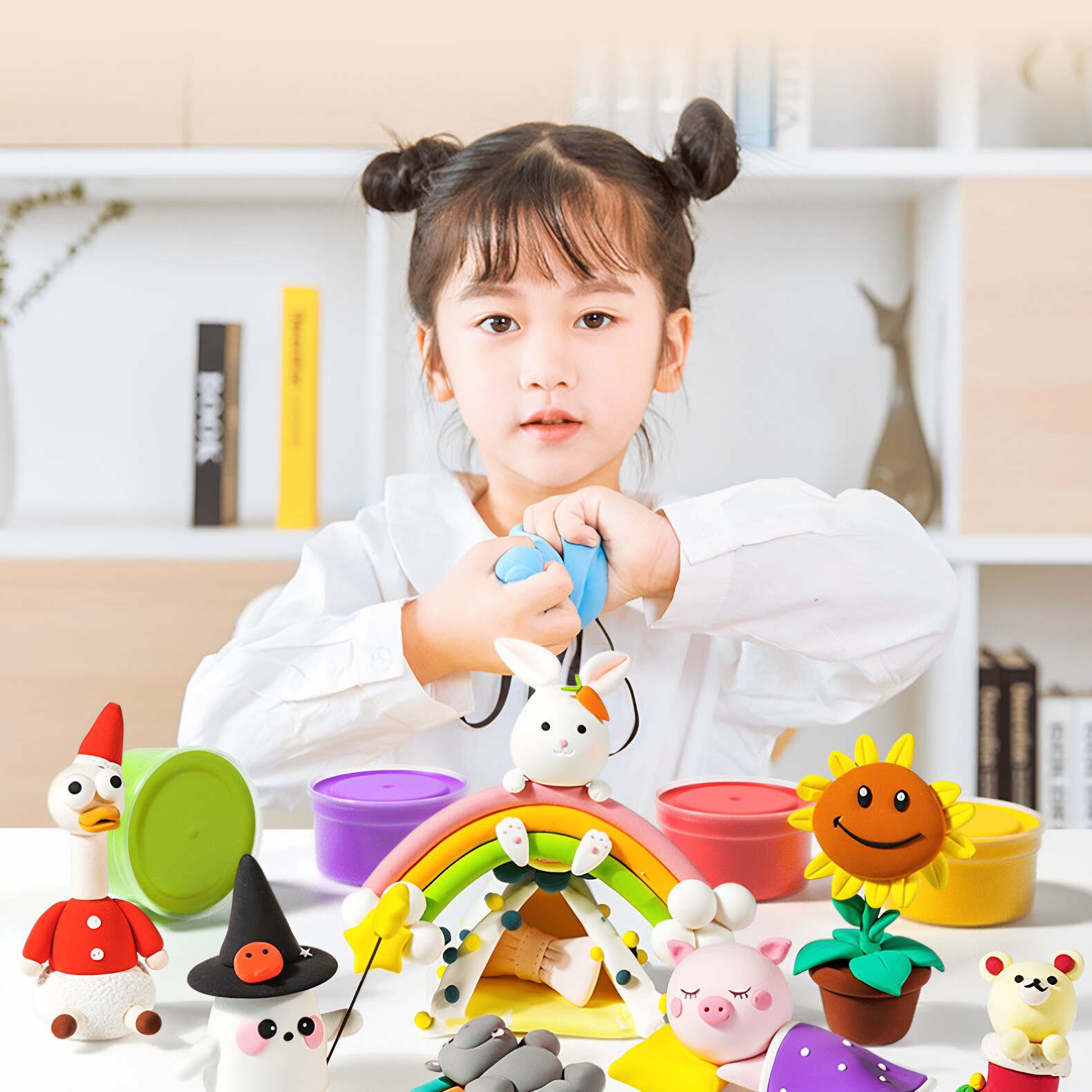 超轻粘土幼儿园专用12色24色36色