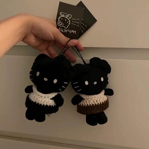日本hellokitty可爱小公仔卡通毛绒公仔包包挂件书包挂饰玩偶女生