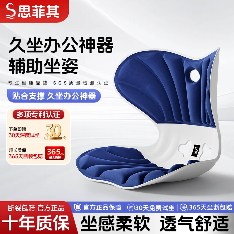人体工学护腰靠背垫坐垫