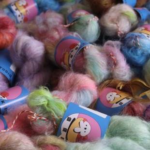 手染线系列 新款 马海毛40g80m 25夏季 做个毛线knitstudio