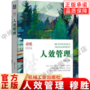 正版 人效管理 穆胜 人力资源效能 经营意义 双效逻辑 突破僵局 数据诊断 数字化能力 战略地图 价值链 实施方案 机械工业出版社