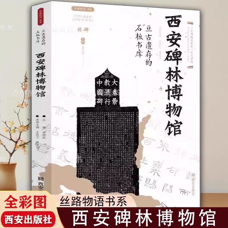 【现货正版】西安碑林博物馆 亘古遗存的石板书库 丝路物语书系 全国博物馆文物通识读本文物图册科普百科文化故事考古历史书籍