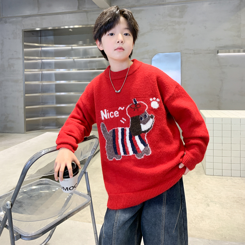 男童秋冬款毛衣2025新大装
