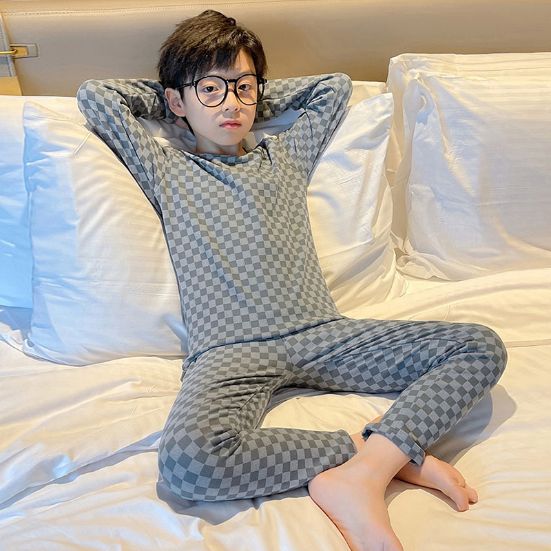 儿童装男秋衣裤内套春冬款