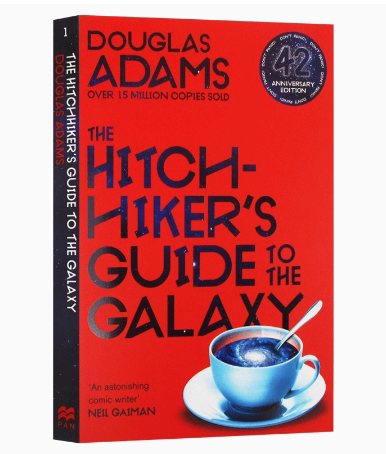 英文原版 银河系搭车客指南 42周年纪念版 银河系漫游指南 the hitch