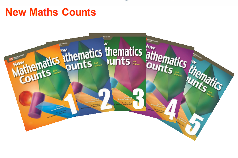 【现货】英文原版 新加坡中学数学教材   new mathematics counts 2nd
