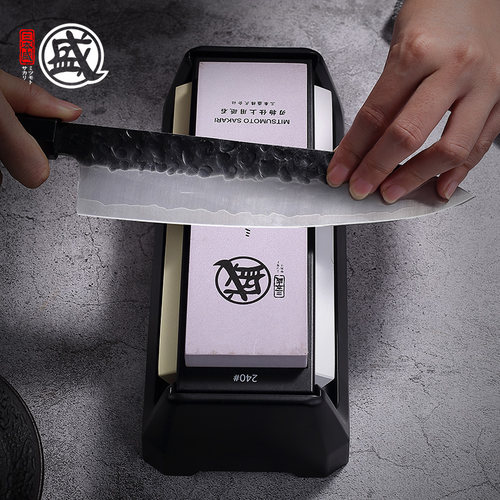 三本盛进口家用厨房磨刀石神器