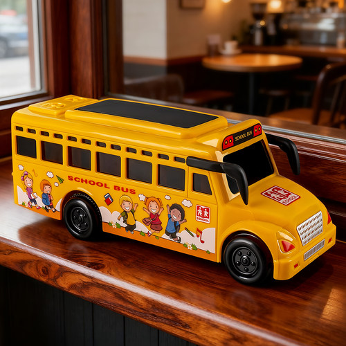 仿真巴士校车儿童惯性小汽车