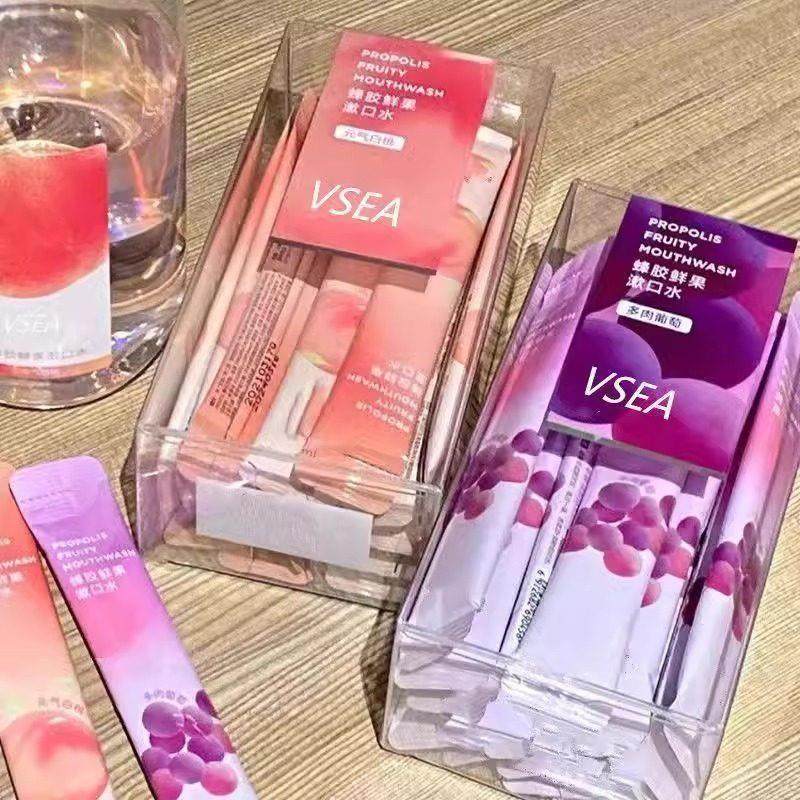 VSEA水果味益生菌漱口水冰凉果香清洁清新涑口水除口臭便携学生党,洗护清洁剂/卫生巾/纸/香薰,漱口水,淘宝优惠券,粉丝福利购,淘宝优惠卷