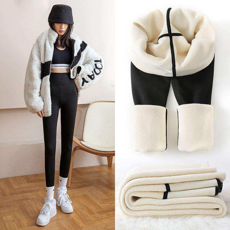 鲨鱼皮打底裤女外穿加绒加厚高腰收腹秋冬弹力显瘦保暖瑜伽芭比裤,女装/女士精品,打底裤,淘宝优惠券,粉丝福利购,淘宝优惠卷