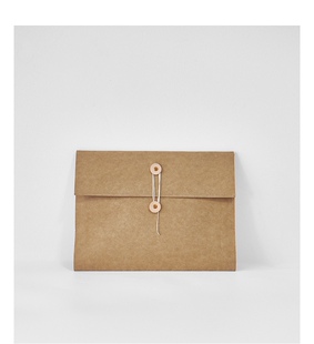 防水洗牛皮纸袋A4绕绳文件袋装A4资料合同收纳袋档案袋手拿包定制