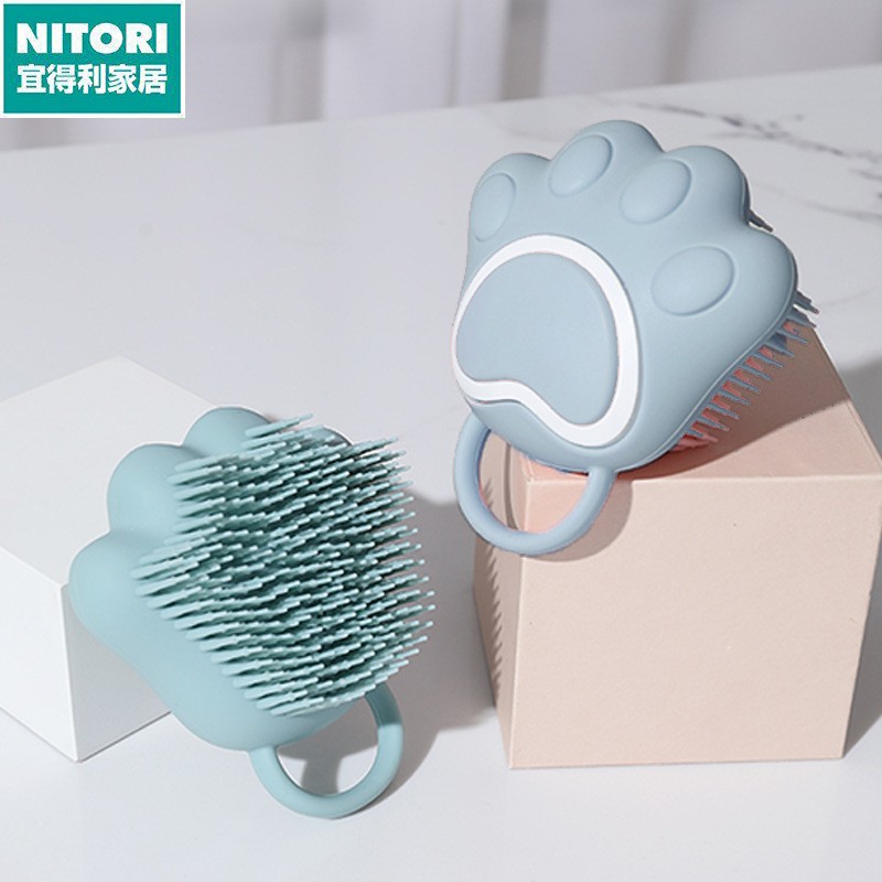 日本进口便宜得利宠物洗澡刷洗澡按摩洗澡用品宠物清洁用具猫咪狗