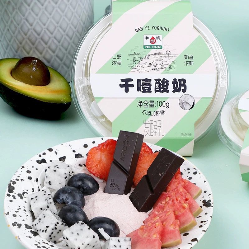 和润干噎原味酸奶干嚼0蔗糖酸奶