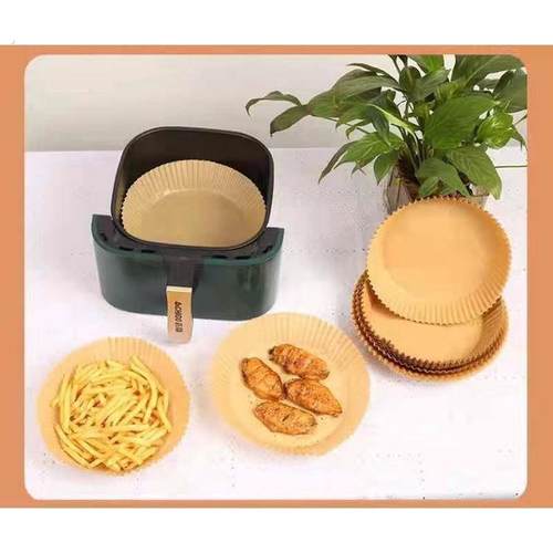 空气炸锅专用油纸防粘纸食物垫纸吸硅油纸盘烘焙油纸垫烤肉油纸