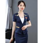 沐足技师工衣桑拿按摩工作服套装 性感气质 足浴店工作服女足疗服装