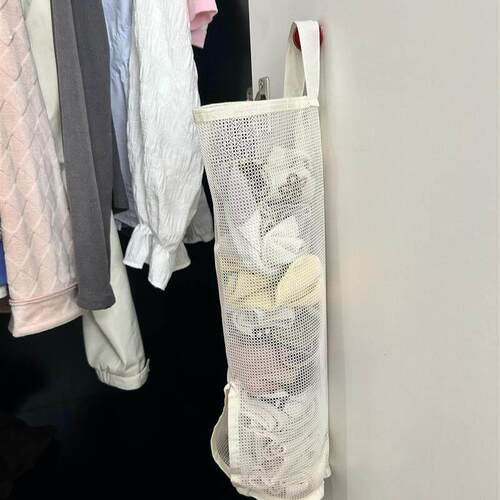 袜子收纳神器收纳袋挂式内衣内裤壁挂网兜衣柜挂袋悬挂布艺整理袋