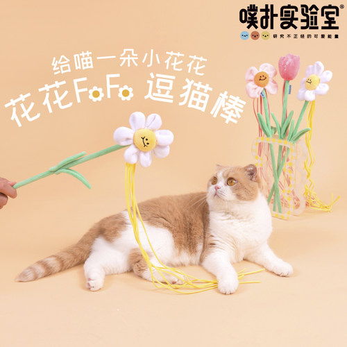 噗扑实验室逗猫棒Purlab花花