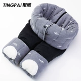 Удерживающие тепло утепленные бархатные зимние детские штаны