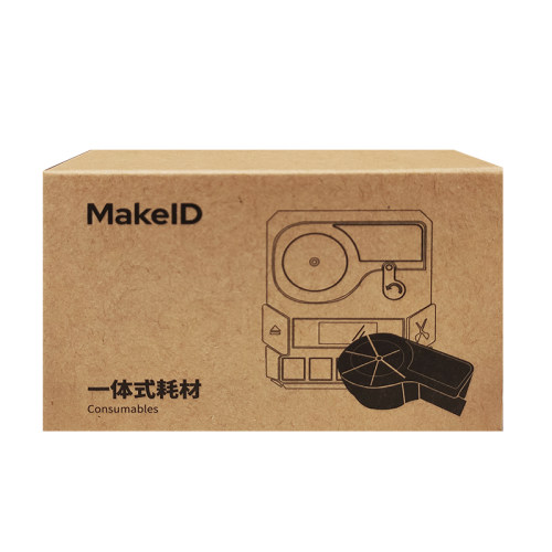 Makeid  VCM25-50  设备标签 25*50mm  1  盒  蓝色