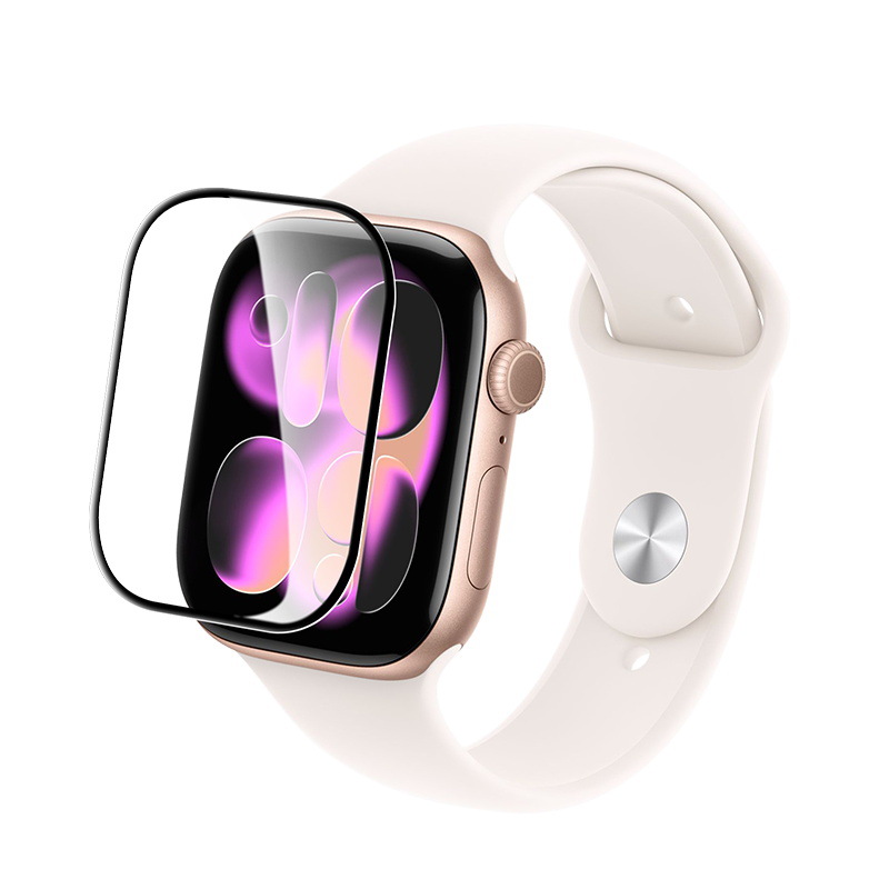 适用苹果手表iwatch保护膜s11陶瓷s10贴膜s9钢化applewatch11膜s8