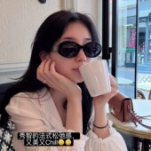 凯旋风松弛墨镜 法式 近视太阳镜 经典 QIUQIU