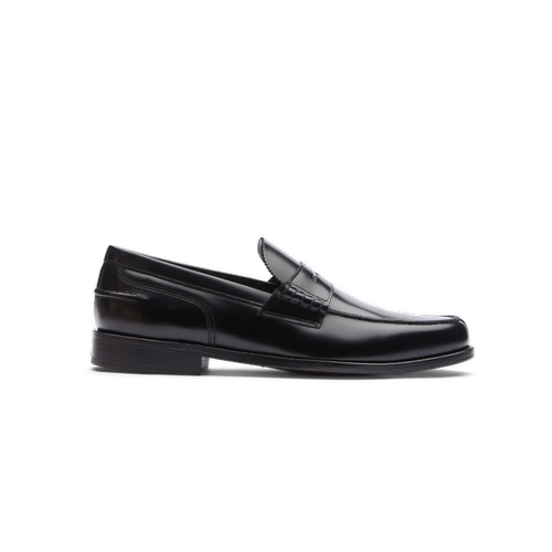 LOTTUSSE/乐途仕春布雷克牛皮手工男士商务休闲乐福鞋