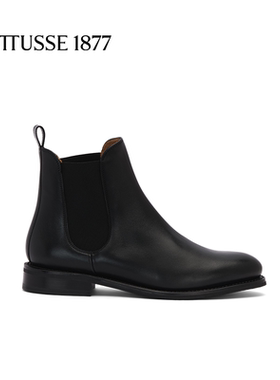 LOTTUSSE/乐途仕手工牛皮休闲鞋高帮一脚蹬时尚女鞋