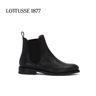 LOTTUSSE/乐途仕手工牛皮休闲鞋高帮一脚蹬时尚女鞋