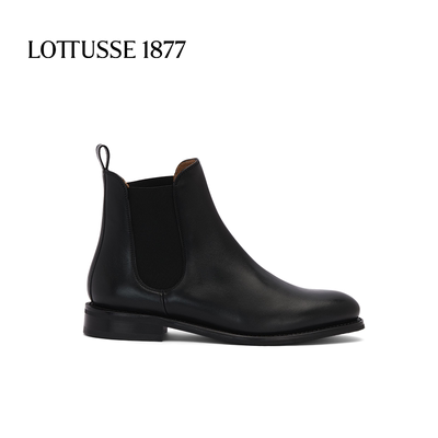 LOTTUSSE/乐途仕手工牛皮休闲鞋高帮一脚蹬时尚女鞋