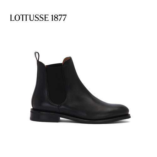 LOTTUSSE/乐途仕手工牛皮休闲鞋高帮一脚蹬时尚女鞋