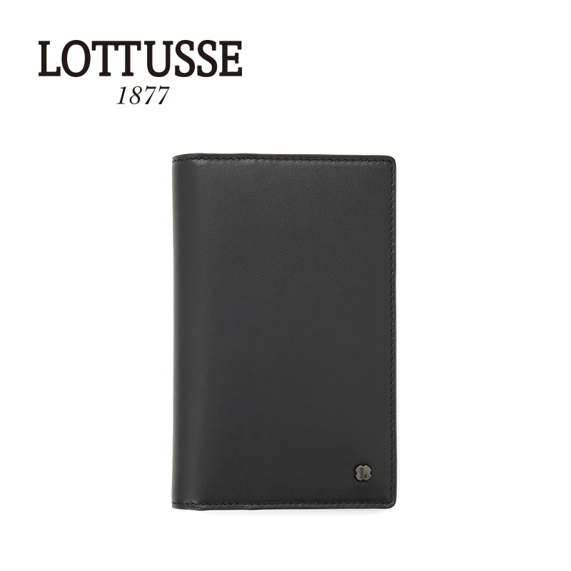 LOTTUSSE/乐途仕简约牛皮长款钱包卡包男女通用16X9.1cm