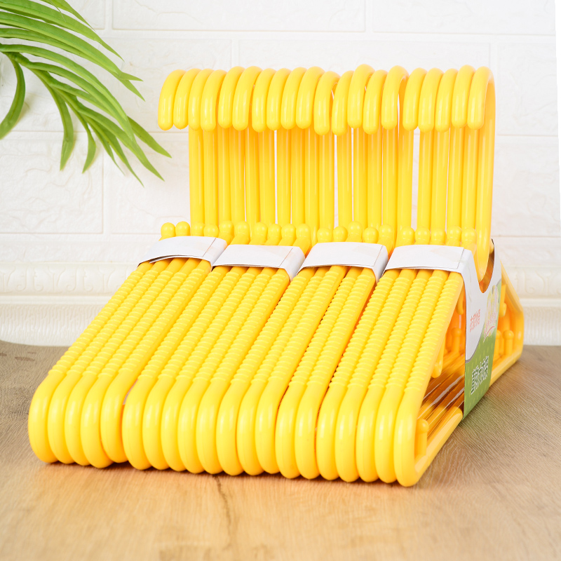 耐用塑料衣架防滑设计加粗加厚