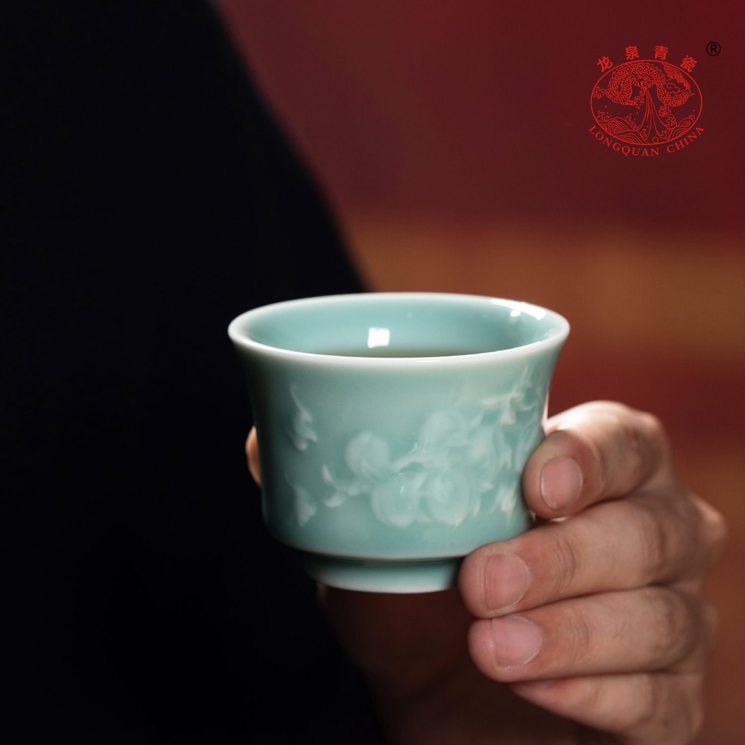 【正品认证】龙泉青瓷茶杯