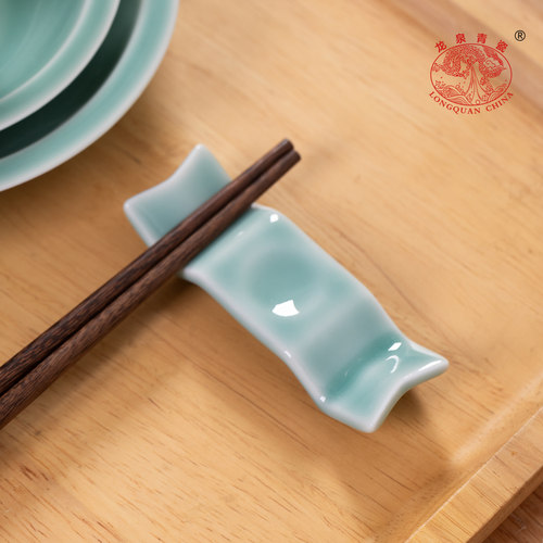 龙泉青瓷筷子架家用筷托