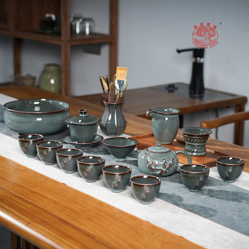 【品牌正品】冰裂纹功夫茶具图片