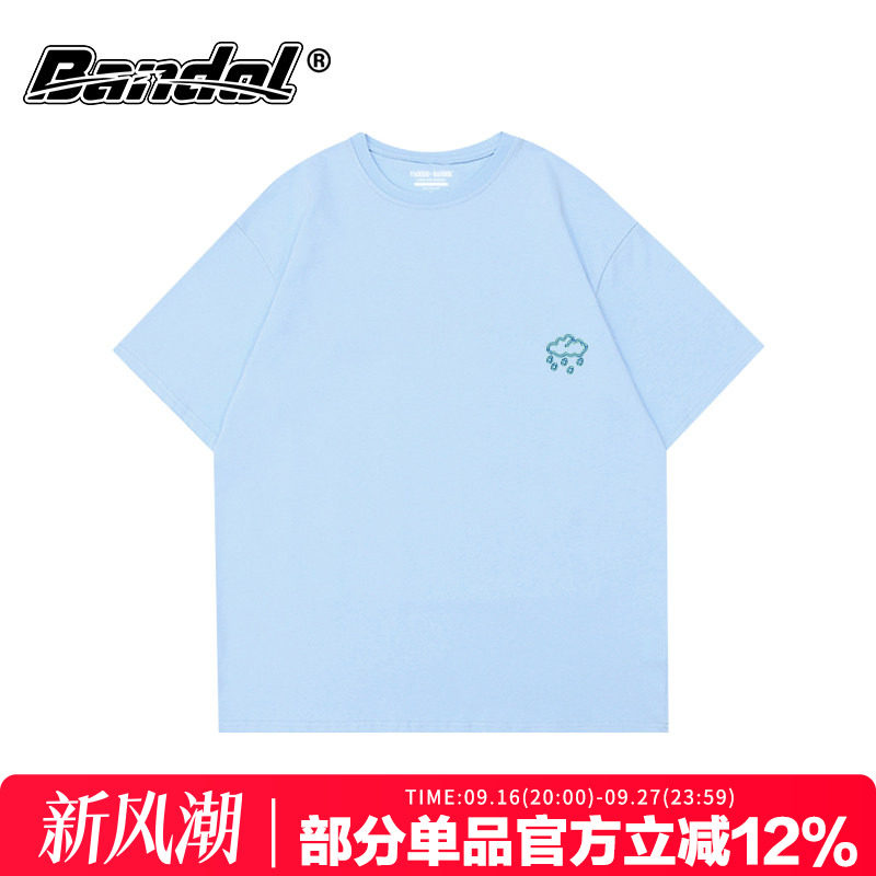 ins宽松简约夏季韩系短袖图片