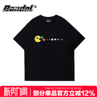 2026新款 t恤女宽松显白纯棉日常上衣 小众设计感卡通百搭黑色短袖