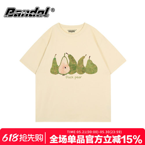 短袖街头风简约印花百搭上衣