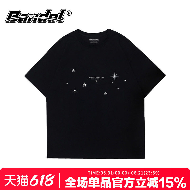 美式ins风街头简约风大码创意印花短袖t恤女夏季个性宽松显白上衣