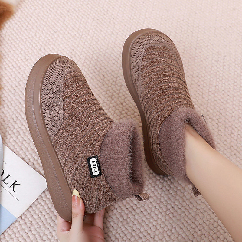 老北京棉鞋女2025冬季新款加绒加厚保暖防滑雪地靴时尚防风妈妈鞋,女鞋,棉鞋,淘宝优惠券,粉丝福利购,淘宝优惠卷