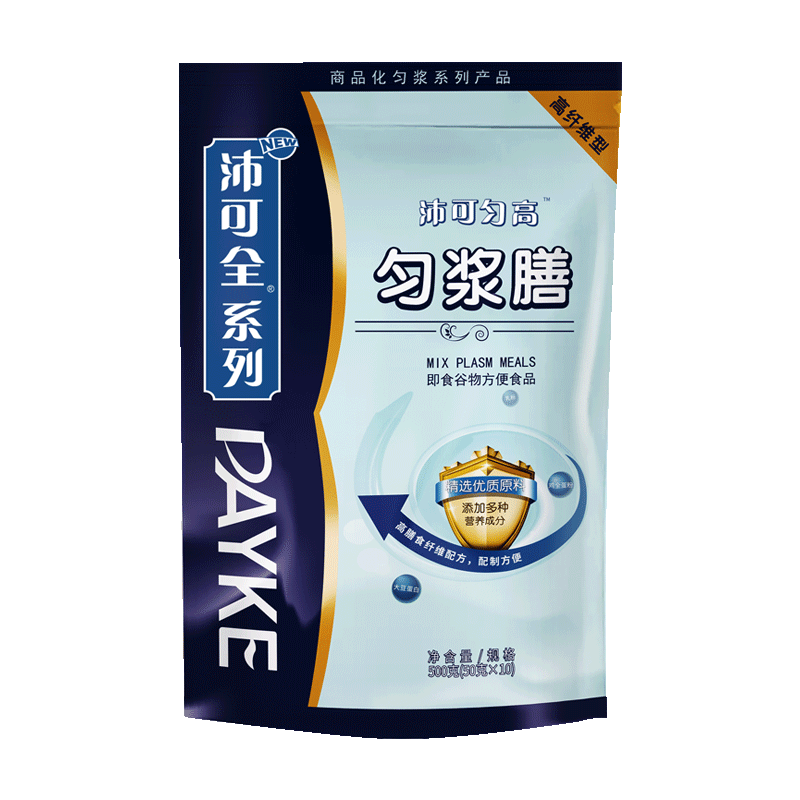 沛可全匀浆膳纤维流食代餐营养