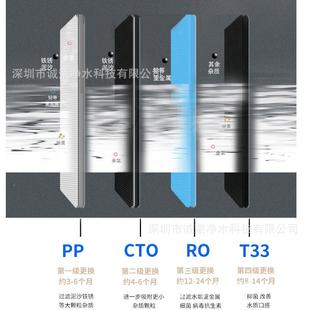00G纯6水机大流量无桶直净水反机家用厨房饮RO渗透净水器220厂家