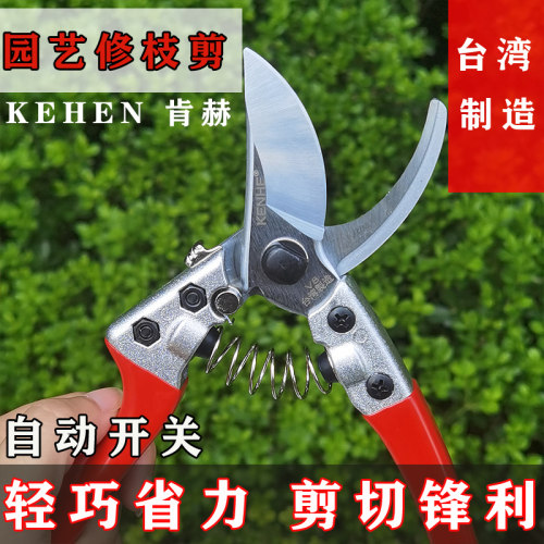 肯赫A8修枝剪园艺剪刀台湾进口粗枝剪花剪树枝剪果树剪粗枝剪
