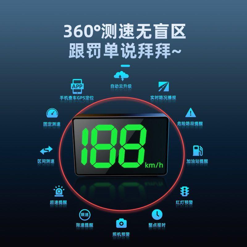 新款HUD擡头显示器行车纪