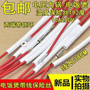 正品电压力锅温度保险管热熔断器RY169A/157A温控保险丝10A250V