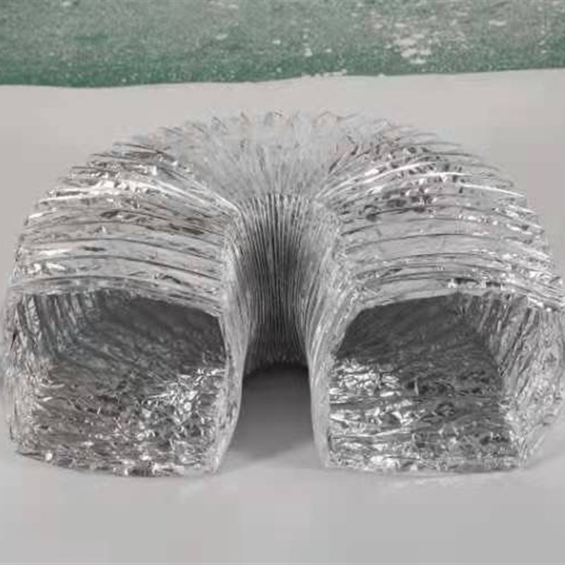 方形中央空调铝箔软连接风机盘管伸缩保温软管方形通风管道延长