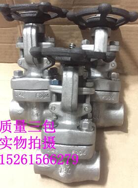 美标截止阀J61W-800LB不锈钢F304锻钢承插焊丝口焊接截止阀闸阀
