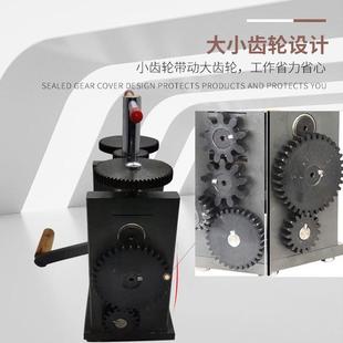 压片机小型手动首饰手摇压条机黄金银加工手镯打金工具DIY制作