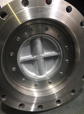 304不锈钢硬密封法兰蝶阀D343W/H-16p三偏心涡轮蝶阀耐高温抗酸碱